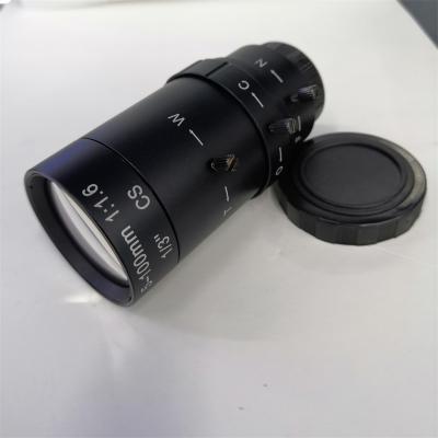 Lente varifocal de iris manual de 5-100 mm 20X para cámara con zoom CS